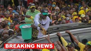 LIVE Acting president Rigathi Gachagua distributing food in Kiamaiko Mathare to flood victims [upl. by Aihsakal]