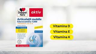 Doppelherz aktiv Articulatii mobile Glucozamina 1200 [upl. by Castro]