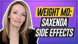 Obesity Doctor Saxenda Side Effects [upl. by Atikihs]