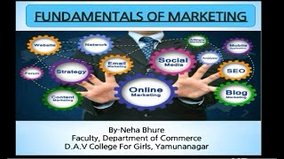 Fundamentals of Marketing chapter1part 1 [upl. by Nahgaem]