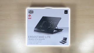 Cooler Master  Ergostand Lite 156quot Ergonomic Laptop Cooling Pad [upl. by Oniluap168]