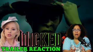 Wicked Official Trailer 2 and Musical Event Trailer Reaction [upl. by Yatnuhs]