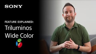 Sony  Triluminos Color  Feature Explained [upl. by Ahsiruam504]