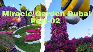 Miracle Garden Dubai Part02 Leenas YT Vlog [upl. by Ybot]