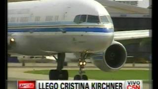 C5N  ELECCIONES PRESIDENCIALES LLEGÓ CRISTINA KIRCHNER  PARTE 1 [upl. by Ecinrev]