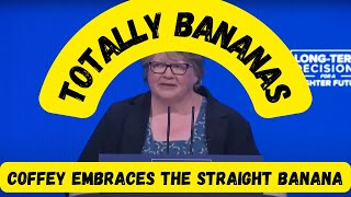 Therese Coffey embraces the straight banana [upl. by Sadie]