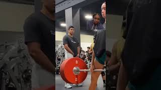 Powerlifting at a commercial gym [upl. by Kensell]