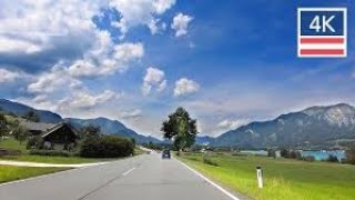 Drive to Seefeld Town Tirol region in Austria [upl. by Ardy]