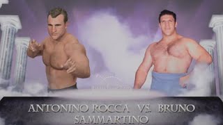 1960 Nov14  MSG  Antonino Rocca vs Bruno Sammartino  WWE 2K23 [upl. by Semaj]