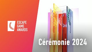 Cérémonie des Escape Game Awards 2024 [upl. by Hermie]