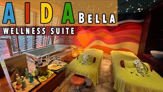 Die Wellness Suite auf AIDA Bella  Rundgang durch die Suite [upl. by Sancho]