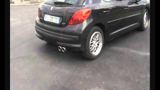 Peugeot 207 HDI échappement inox Pro Inox [upl. by Stroud]