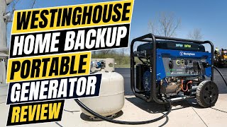 Westinghouse 9500 Watt Home Backup Portable Generator Review Pros amp Cons Explained [upl. by Aihsakal]