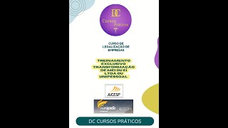 Lancamento de cursos 100 online TREINAMENTOS JUCESP [upl. by Anerbas]