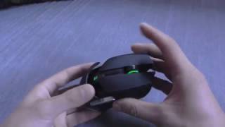 Razer Ouroboruos changing battery [upl. by Elleynod]