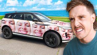 WE RUINED LAZARBEAMS CAR prank [upl. by Wes]