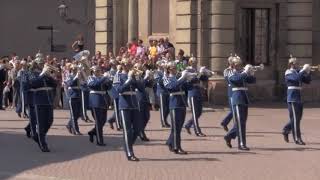 Preußens Gloria  Swedes marching in the Prussian Paradeschritt [upl. by Sefton]