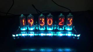 Sven nixie clock with IN82 tubes [upl. by Edmund456]