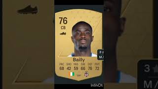 Eric Bailly fifa évolution 2125 [upl. by Saloma]