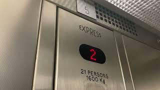 Express Lift Tallaght University Hospital Tallaght Dublin [upl. by Aitropal264]