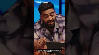 Rahul Dua x Tata AIA Life Insurance  Rahul’s Epic Response To A Troll [upl. by Stroup]