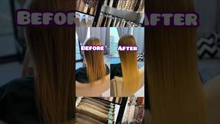 Hair extensions new style hair correction hair extensions наращивание волос новый волосы стиль [upl. by Anaerb]