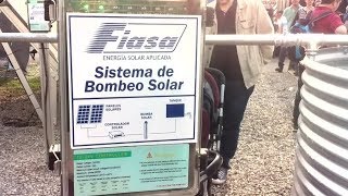 Sistema de Bombeo Solar FIASA® La Rural 2017  FIASA® [upl. by Yenahs]