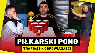 PIŁKARSKI PONG T ĆWIĄKAŁA vs A TWAROWSKI  TRAFIASZ  ODPOWIADASZ [upl. by Atiuqehs502]