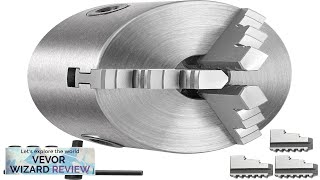 VEVOR K11125 Lathe Chuck 5quot Metal Lathe Chuck Selfcentering 3 Jaw Lathe Review [upl. by Nanahs]