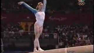 Yelena Produnova  2000 Olympics Team Finals  Balance Beam [upl. by Davin]