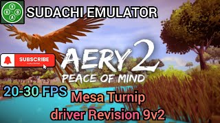 2030 FPS Playable  Aery Peace of Mind 2  Sudachi emulator on android [upl. by Adnam253]