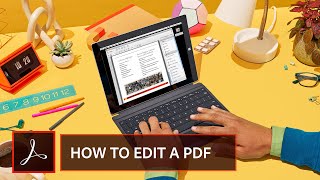 The basics of editing a PDF document in Adobe Acrobat Pro tutorial [upl. by Annayoj]