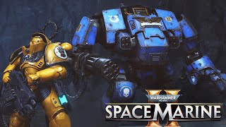 WARHAMMER 40K SPACE MARINE 2  PVE Operation Fall of Atreus  IMPERIAL FIST Heavy Class Gameplay [upl. by Buffy427]