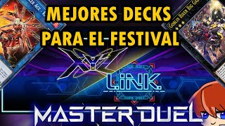 Master Duel Mejores Top Decks Para el Evento Xyz x Link Festival YuGiOh TeamSetoX [upl. by Odlaw]