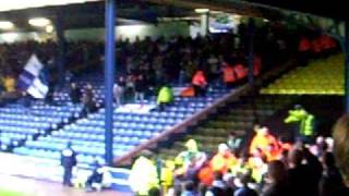 Colchester fans run towards Southend fans [upl. by Warfore]