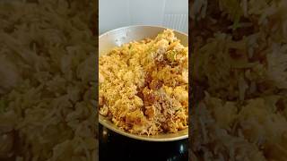 5mins Veg Fried Rice indochinese food shorts sonalkibatein [upl. by Aelegna]