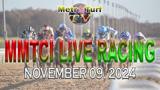 09 November 2024  Philippines Horse Racing Live  Metro Manila Turf Club Inc [upl. by Sherwynd]