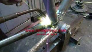 vintage bike restoration and pista building process steel bike building [upl. by Ahsirtak]