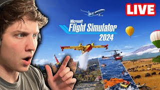 FINALLY Playing Microsoft Flight Sim 2024 [upl. by Giacamo]