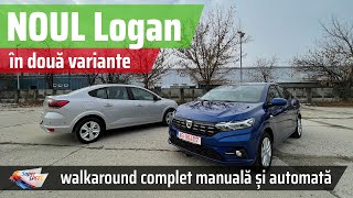 DACIA LOGAN 2020 prezentare completă Logan TCe 90 CVT ȘI ECOG 100 [upl. by Alleusnoc]