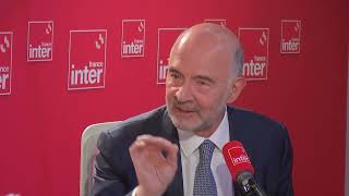 Pierre Moscovici  quotLe prochain gouvernement devra réduire notre endettementquot [upl. by Yllehs]