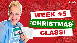 Christmas Class Series 5 Festive Final Projects to Make Your Holiday Sparkle🎄✨  Lunch With Ronda [upl. by Saleem871]