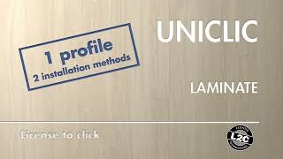 Installeren van je laminaatvloer met een Uniclic verbinding [upl. by Salema900]