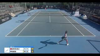 Elizaveta Anikina  Zeliha Nil Cukurluoglu 3  TE U14 TEC Cup Semifinals  Set 2 [upl. by Naihs]