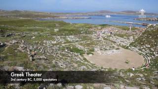 Greece Delos Island  Birthplace of Apollo [upl. by Tristram]