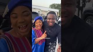 See how Bidemi Olaoba welcome his label boss Mercy Chinwo to Dunsin Oyekans 40th Birthday Party [upl. by Stovall]