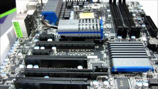 Gigabyte P67AUD5 P67 LGA1155 Sandy Bridge SLI Motherboard Unboxing amp First Look Linus Tech Tips [upl. by Akienaj]