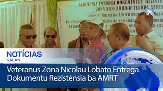 Estrutura Veteranu Zona Nicolau Lobato Nasuta Liquiça Entrega Dokumentu Rezisténsia ba AMRT [upl. by Hunfredo929]