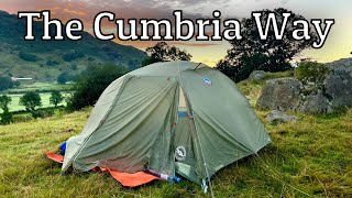 Hiking amp Camping the Length of the Lake District  The Cumbria Way part 1 [upl. by Egreog272]