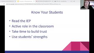 Paraprofessionals Strategies for Managing Behavior for Students with Special Needs [upl. by Bred]